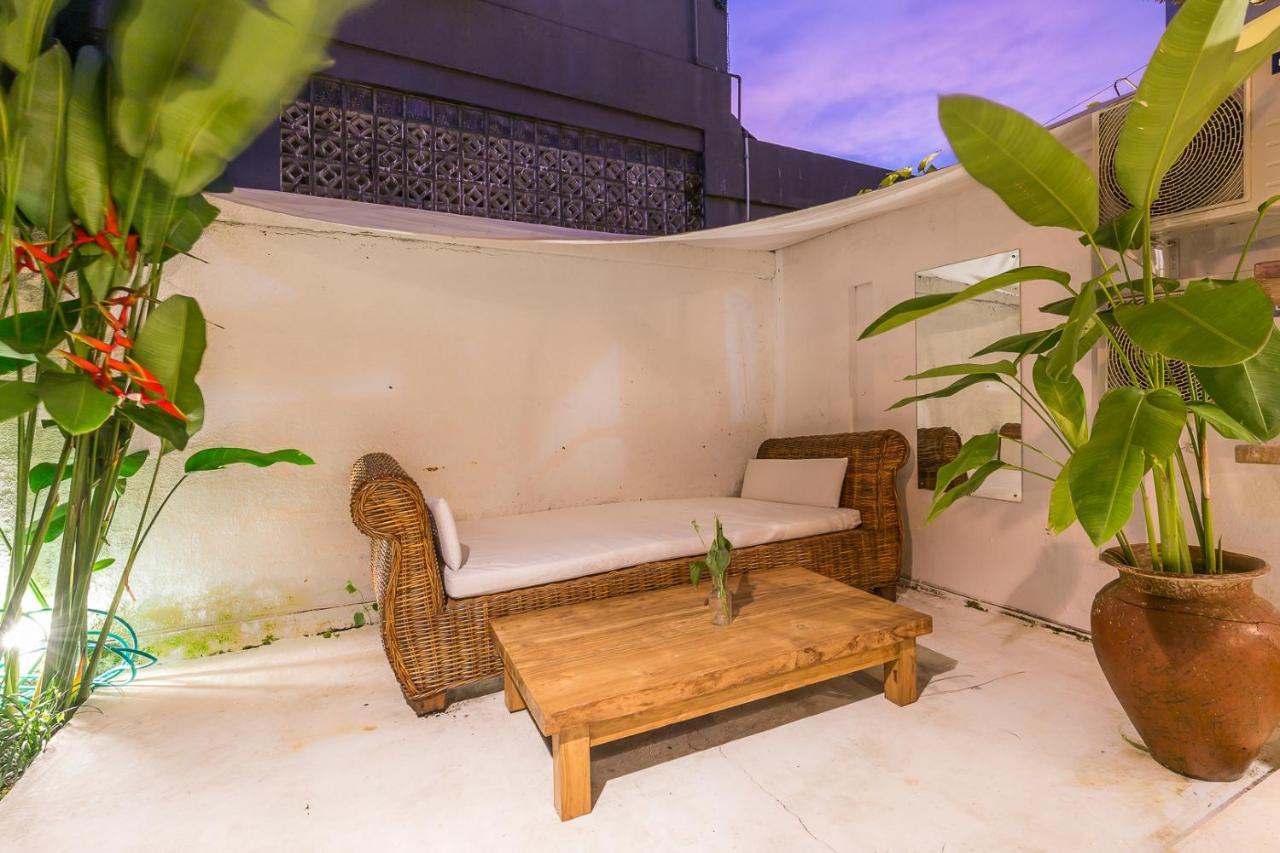 Eco Bamboo Bungalow 3 Villa Canggu Dış mekan fotoğraf